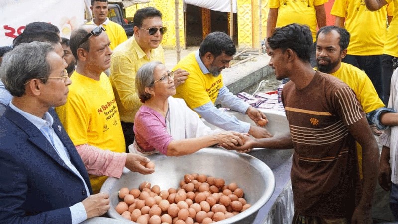 স্কুল ফিডিং প্রোগ্রামে ডিম যুক্ত করার আহ্বান উপদেষ্টা ফরিদার